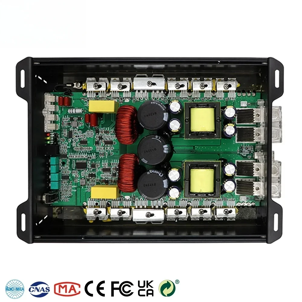 QMF-CP-5000.1 Class D Monoblock High  Car Audio Amplifier for Car Audio Sound System Upgrade
