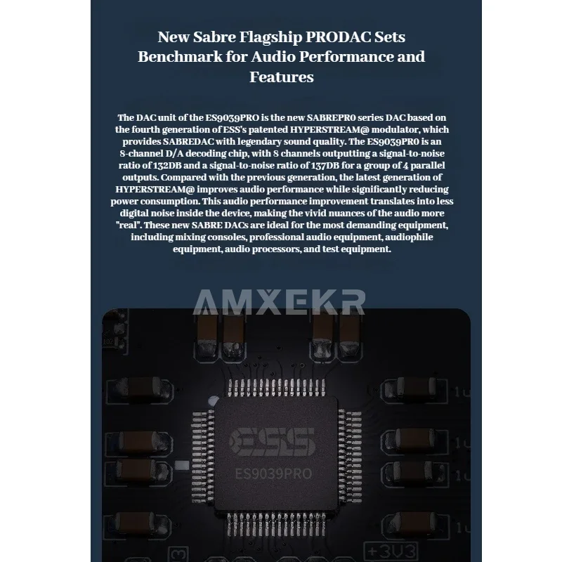 DC200Pro ЦАП цифровой аудиодекодер ES9039PRO чип декодирования HiFi лихорадка жесткое декодирование Bluetooth 5.1 с дистанционным управлением домашнее аудио