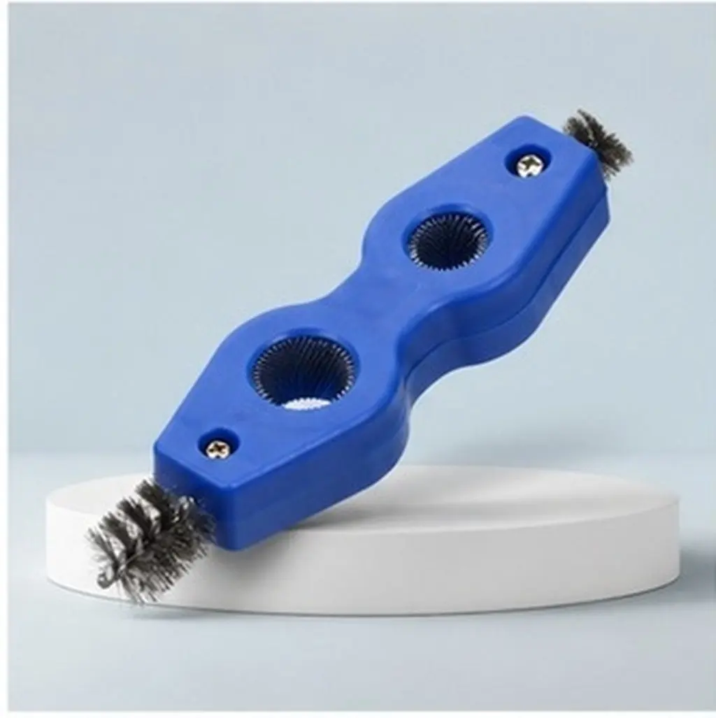1Pcs Battery Cleaning Brush Wire Rust Removal Tool Double-Headed Durable Steel Wire Brush Car Scaling Welding Slag Scratch