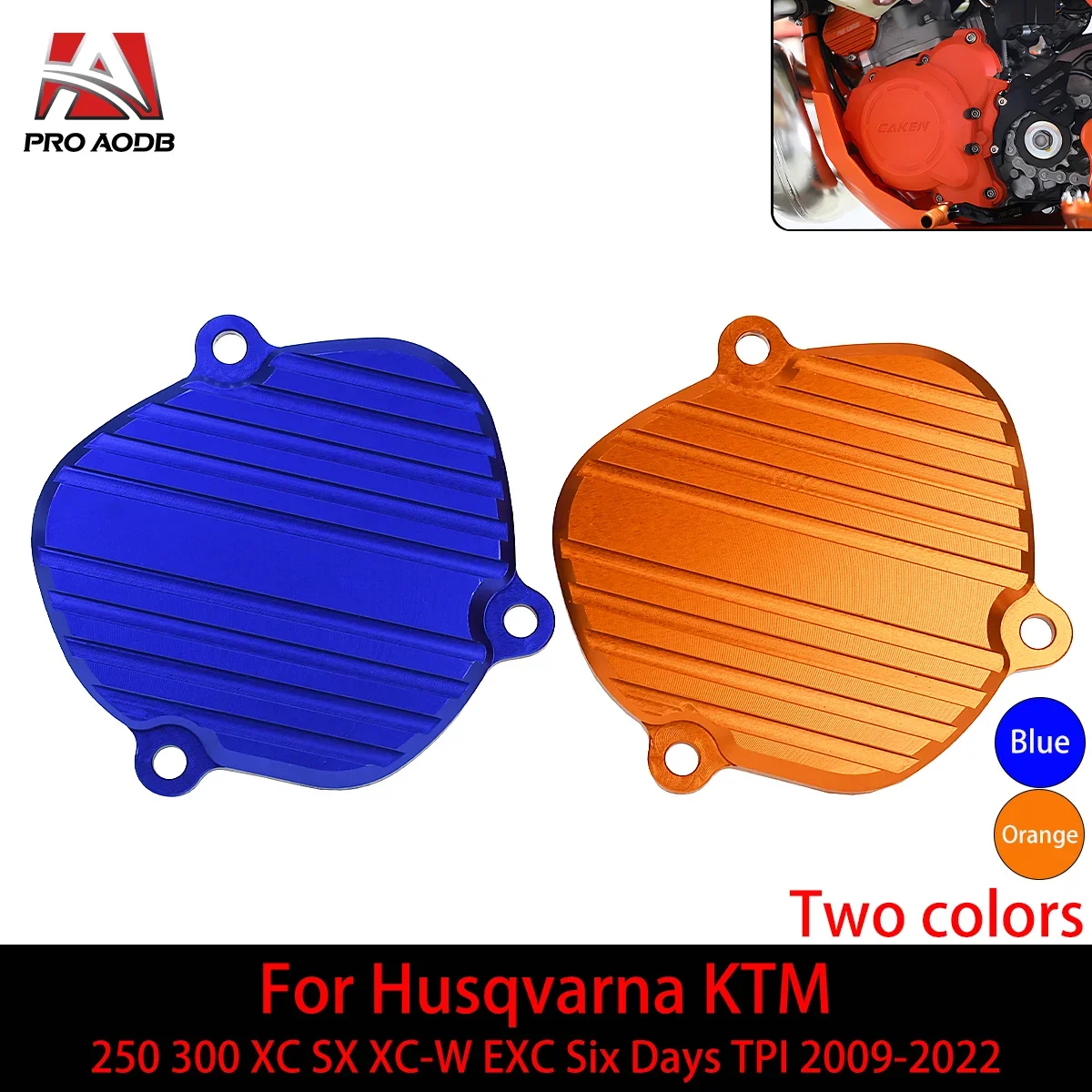 

For Gas Gas Husqvarna KTM 250 300 XC SX XC-W EXC Six Days TPI 2009-2022 Model Motocross Left Exhaust Power Valve Control Cover