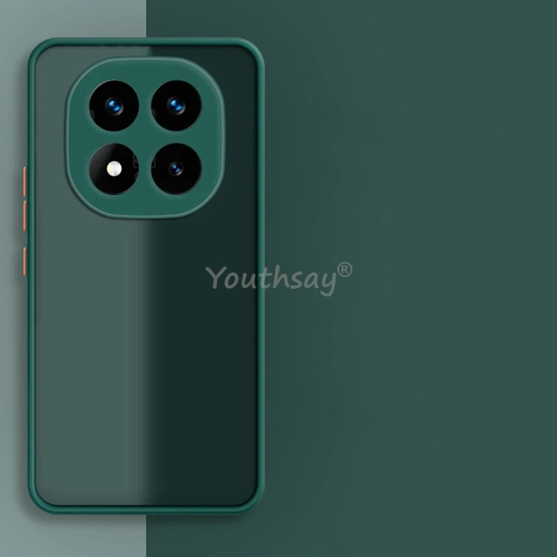 For Xiaomi Redmi Note 14 Pro Plus Case Luxury Translucent Silicone Rubber Shockproof TPU Protector Redmi Note 14 Pro Plus Cover