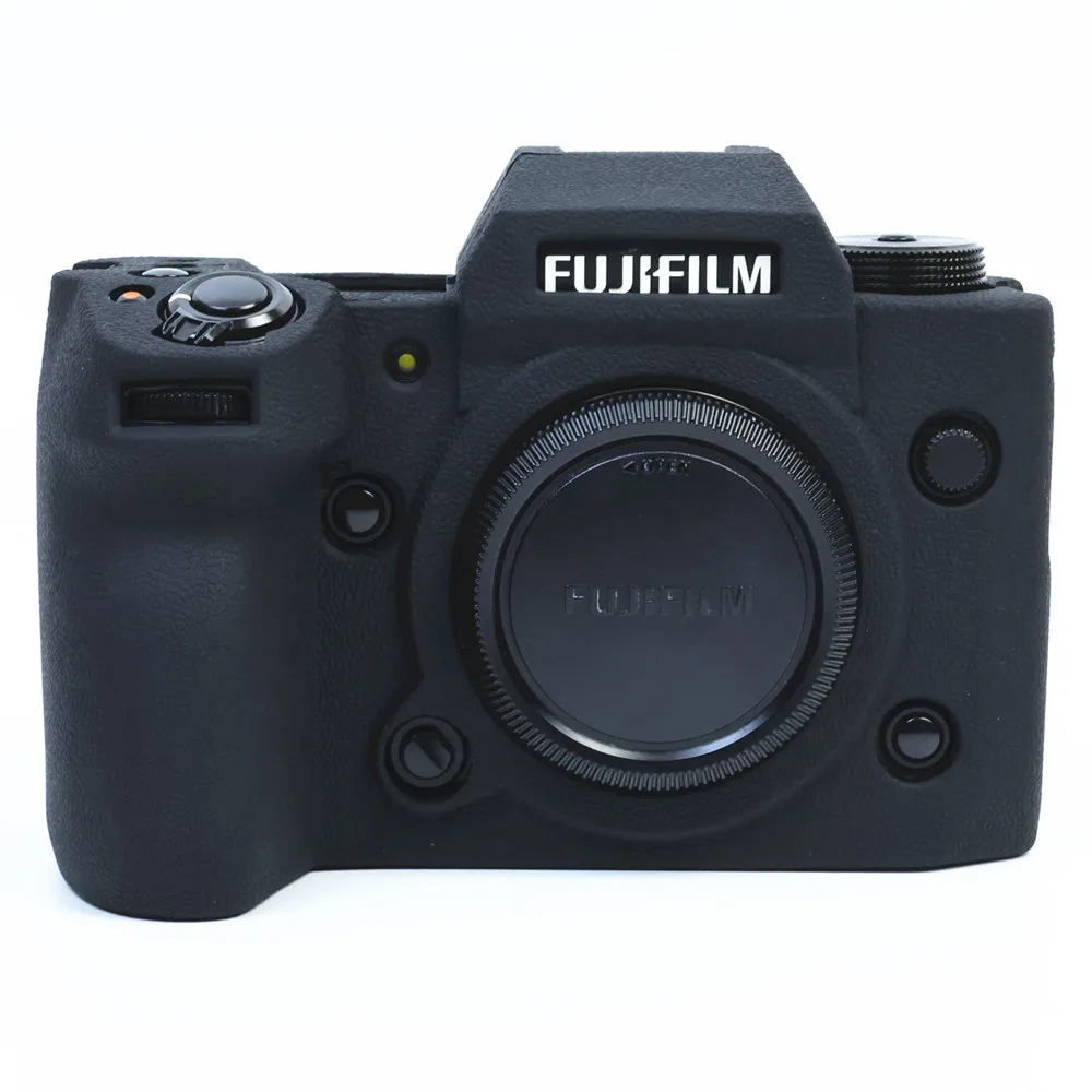 Casing silikon penutup badan untuk kamera X-H2s Fuji X-H2