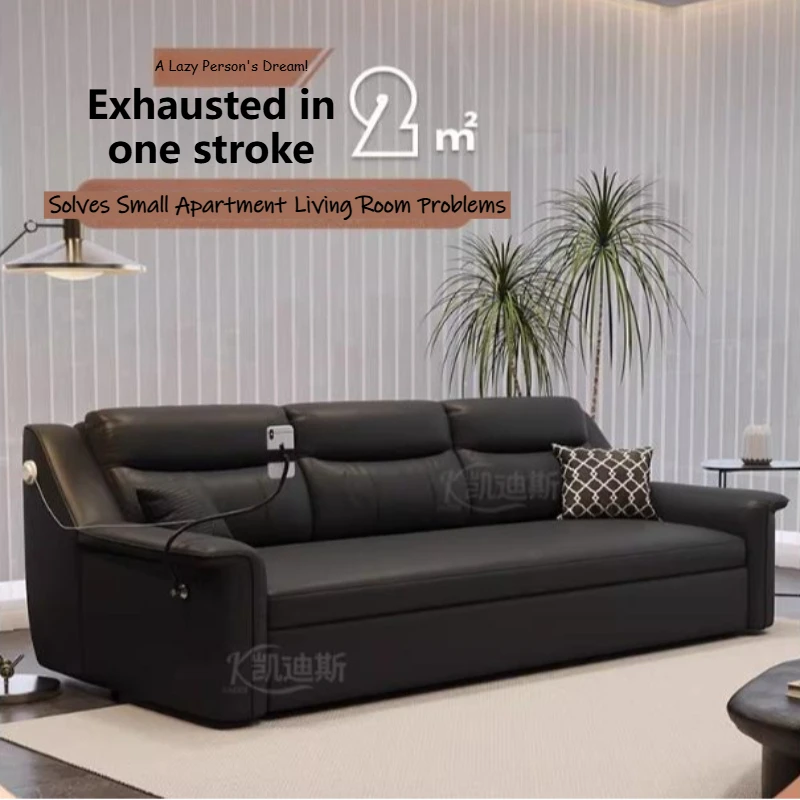 

Modern Fashion Sofa Living Room Multifunctional Folding Sofa Bed Storage Corner With Sleeping Function Full Size Couch Furniture