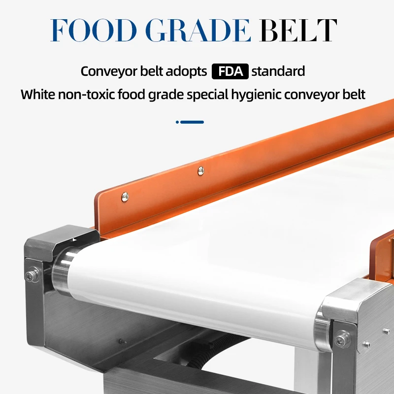 食品セキュリティ検出拒否システムコンベヤーベルト金属探知機
