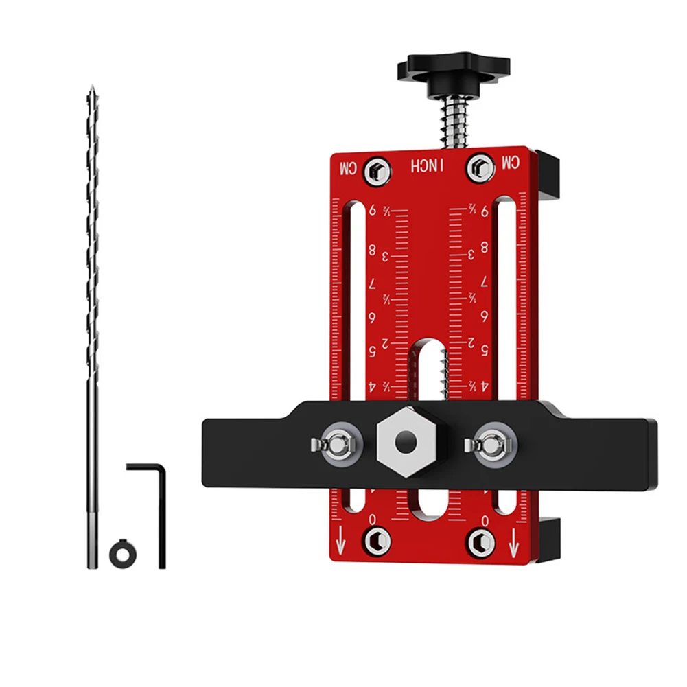 1PCS Cabinet Door Mounting Jig Support And Clamp Integrated Aluminum Alloy Body Heavy Duty Tool For Cabinets With Face Frame