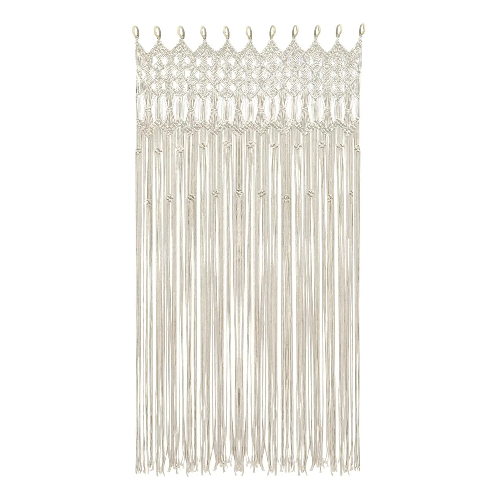 

3,94 * 6,4 фута хлопчатобумажная занавеска из пряжи, богемные тканые настенные оконные шторы в стиле бохо, занавеска для двери шкафа, богемный декор для