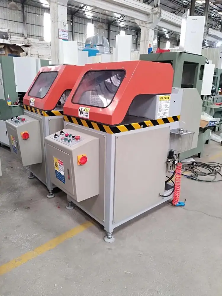 آلة قطع المنشار ذات الرأس الواحد الأوتوماتيكية 45 درجة #4