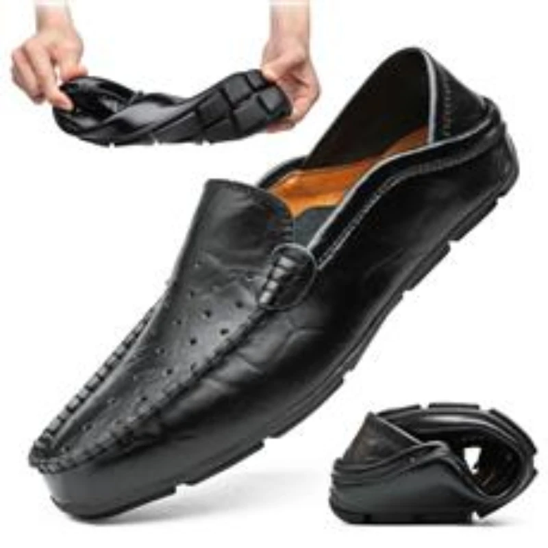 

Casual Leather Shoes, Social Shoes, Spring and Autumn Hollowed Out Classic and Elegant Shoemaker's Office Men's Formal Shoes