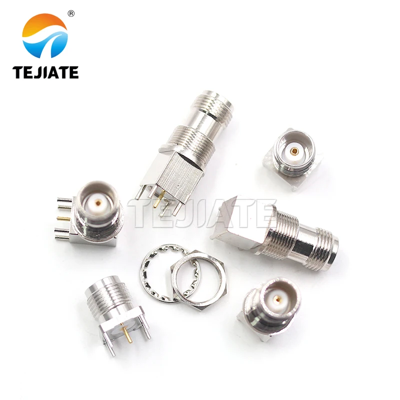 TNC-KYWE TNC-KE PCB welding vertical elbow female seat TNC-KYE TNC-50KHD