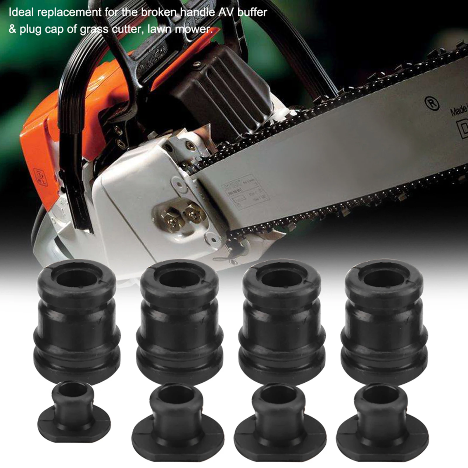 ZK40 Handle AV Buffer & Plug Cap Mount Set for STIHL MS180 MS170 018 017 Chainsaw
