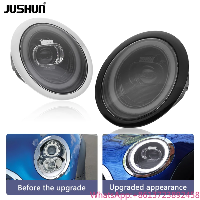 

JUSHUN LED Headlights for BMW MINI Cooper R50 2001- 2007 Upgrade Head Lamp R50 Cooper Headlight Front Lamp DRL