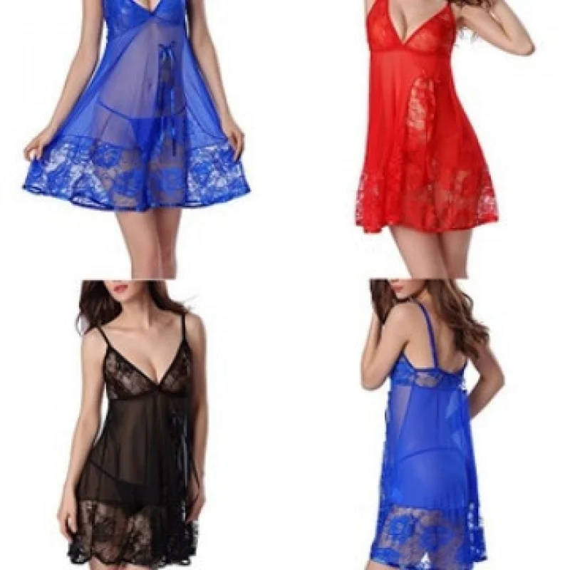 

New European and American style lingerie Fashionable camisole nightgown