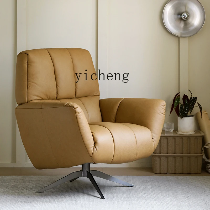 TQQ sedia per il tempo libero con divano singolo quadrato in acciaio inossidabile girevole retrò medievale medievale