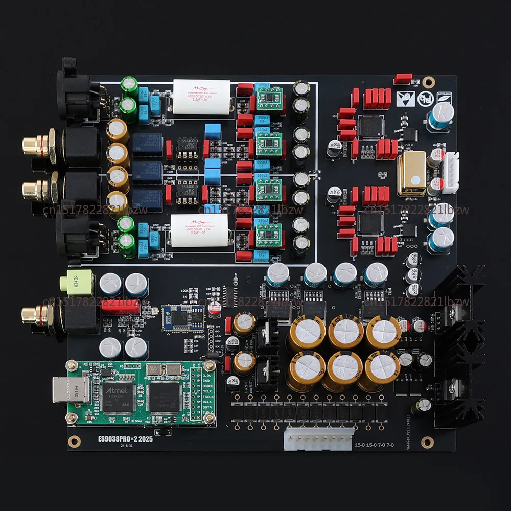 Dual-core ES9038PRO Decoder Board DAC Board Supports DSD Decoding 384K Lossless Fiber Coaxial Decoder
