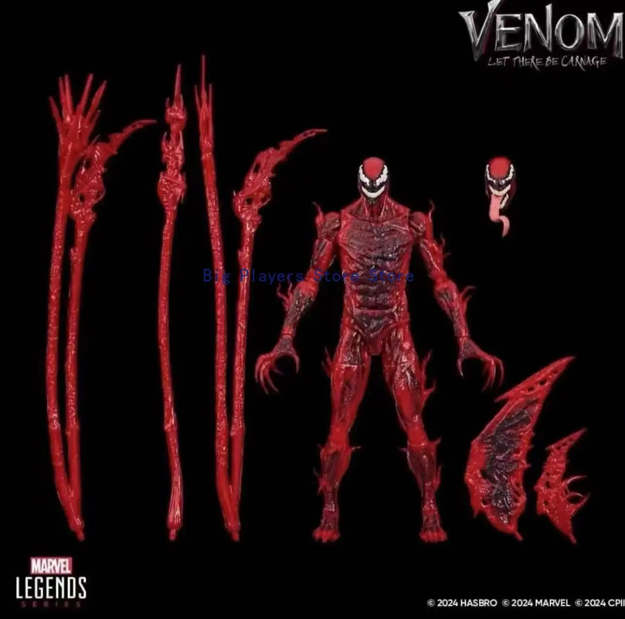 

Hasbro Marvel Legends Carnage Venom Villain Spiderman Figure Model