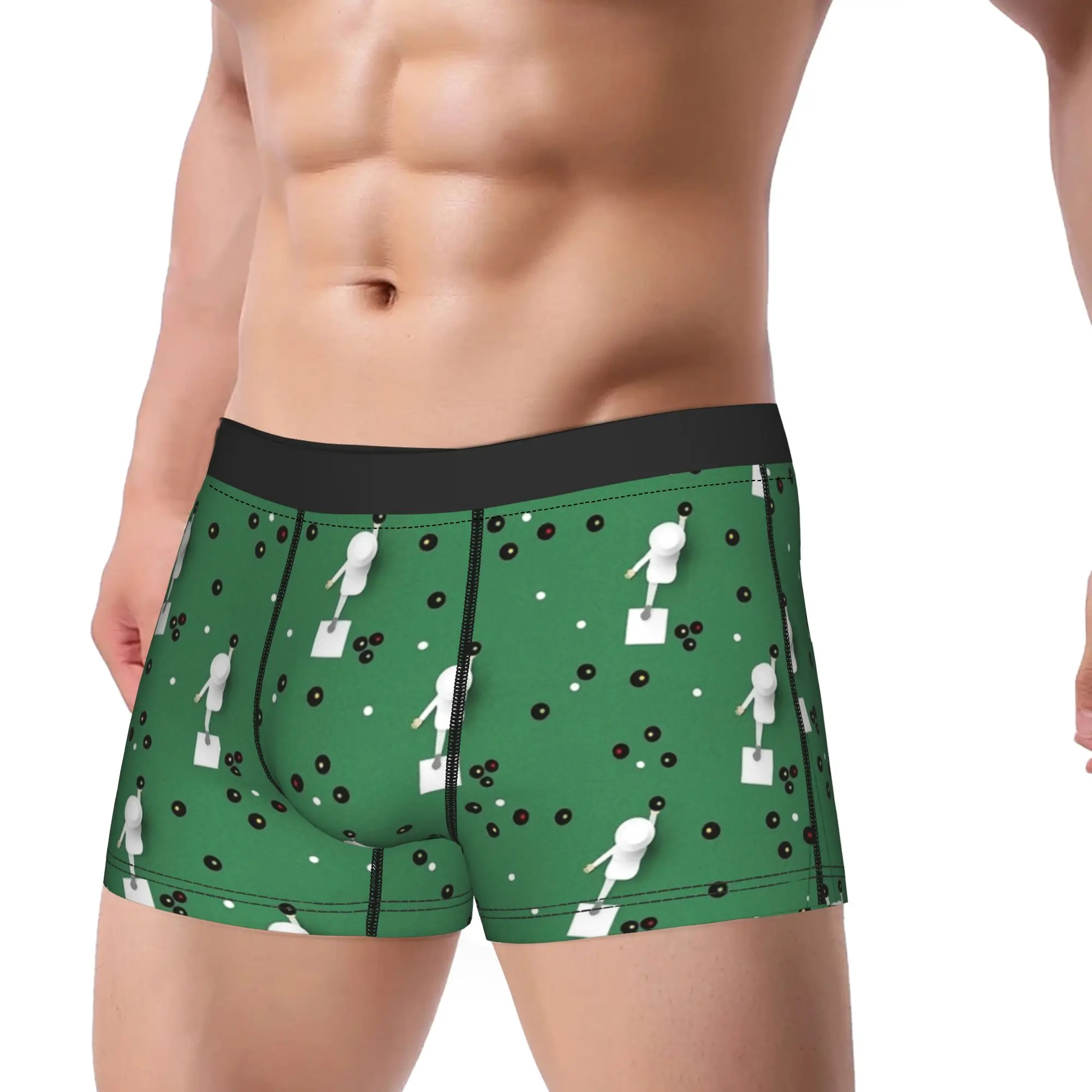 Lawn Bowls Legends Underwear  Men Underpants Custom DIY Comfortable Boxer Shorts Trenky Shorts Briefs Plus Size