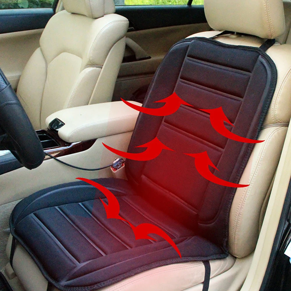 Car Seat Heater 12V Electric Heated Car Heating Cushion Winter Seat Warmer Cover Car Accessorie High 45W/Low 36W