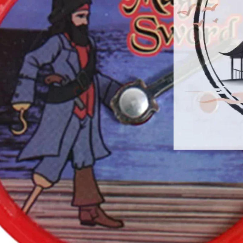 1 قطعة الخدع السحرية السيف السحري المرحلة عن قرب المرحة السحرية تظهر التلاشي اللعب