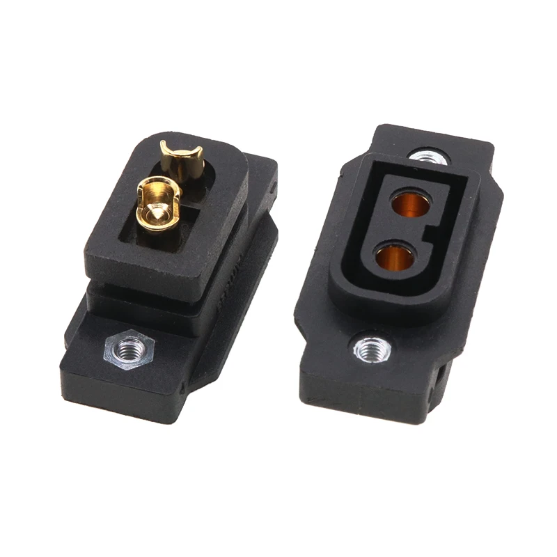 XT60NE-F المقابس الثابتة للذكور والإناث مطلية بالذهب عالية الحالية نموذج طائرة ESC شحن موصل قابس الطاقة