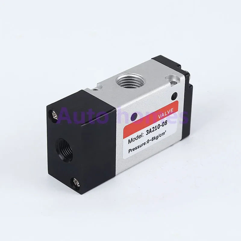 

3A210-06 / 3A220-06 / 3A210-08 / 3A220-08 Порт 1/8" 1/4" Пневматический электромагнитный клапан 3/2-ходовой регулирующий клапан