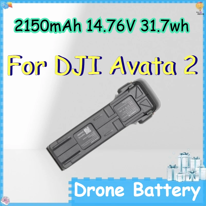 

2150mAh 14.76V 31.7wh Lipo4s Battery for DJI Avata 2 Intelligent Flight Battery for Drone