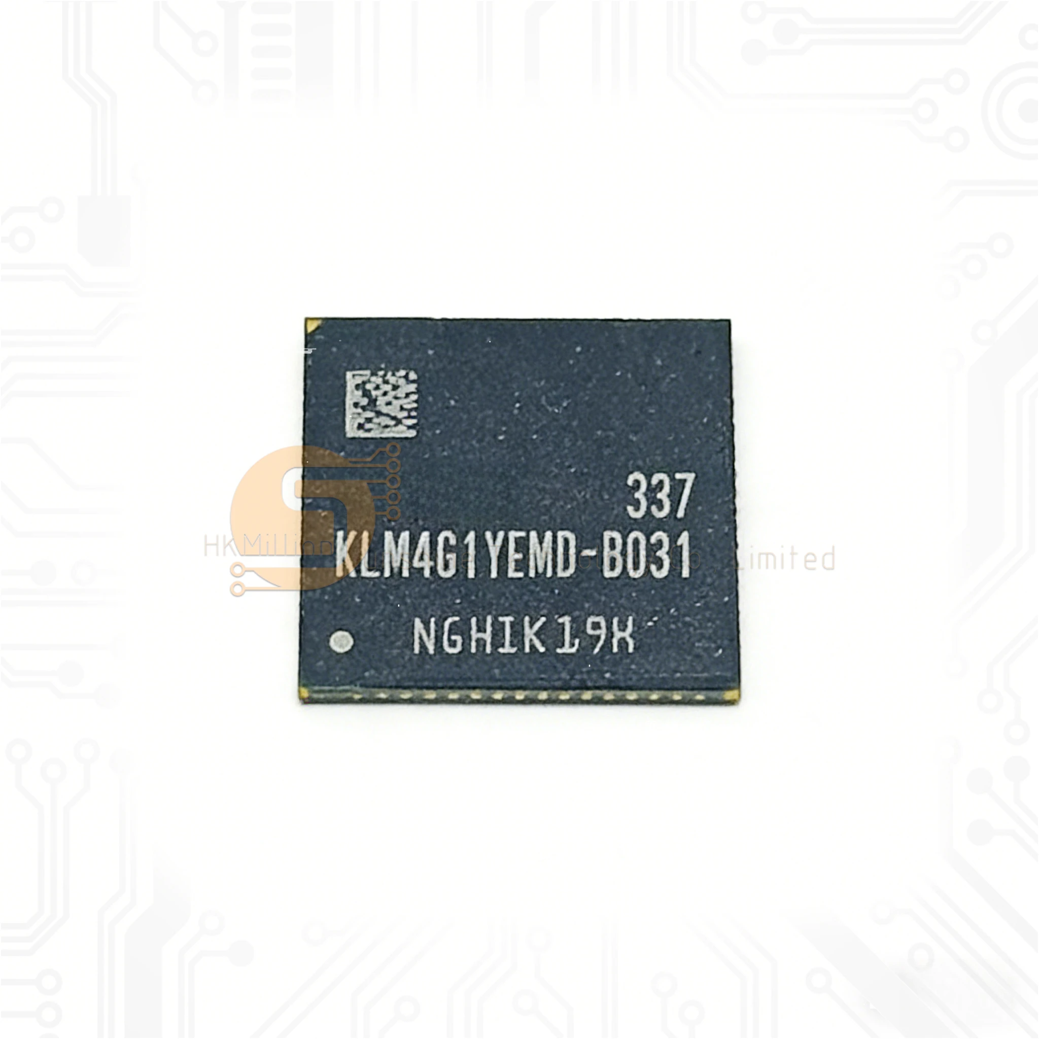 KLM4G1YEMD-B031 4GB eMMC 5.0 153-Ball FBGA Flash Storage For TV Box Tablet Embedded