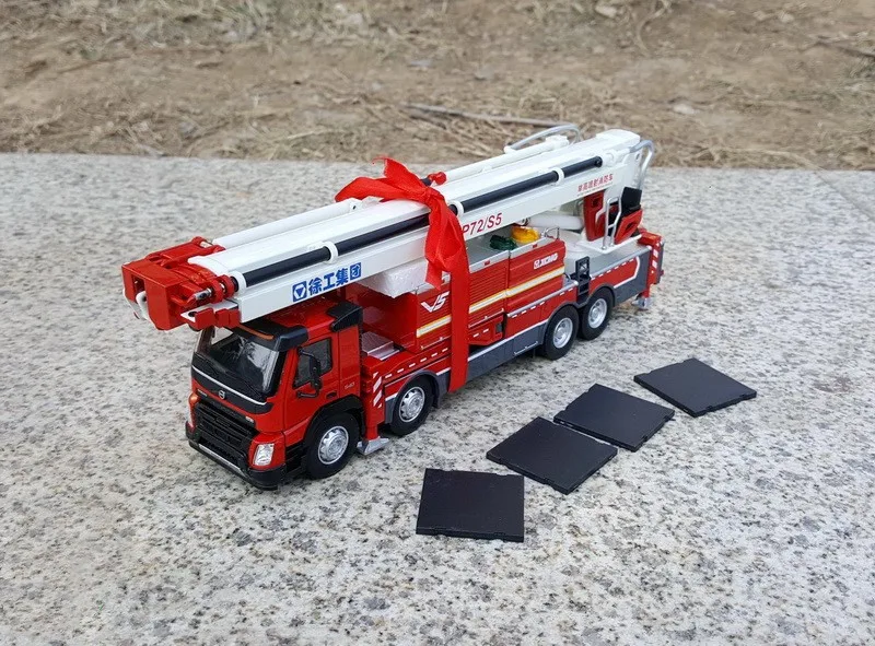 

Collectible Alloy Model Gift 1:50 Scale XCMG YT60 Ladder,JP72 High Lift Jet Fire Truck Be-nz Tractor Vehicle DieCast Toy Model