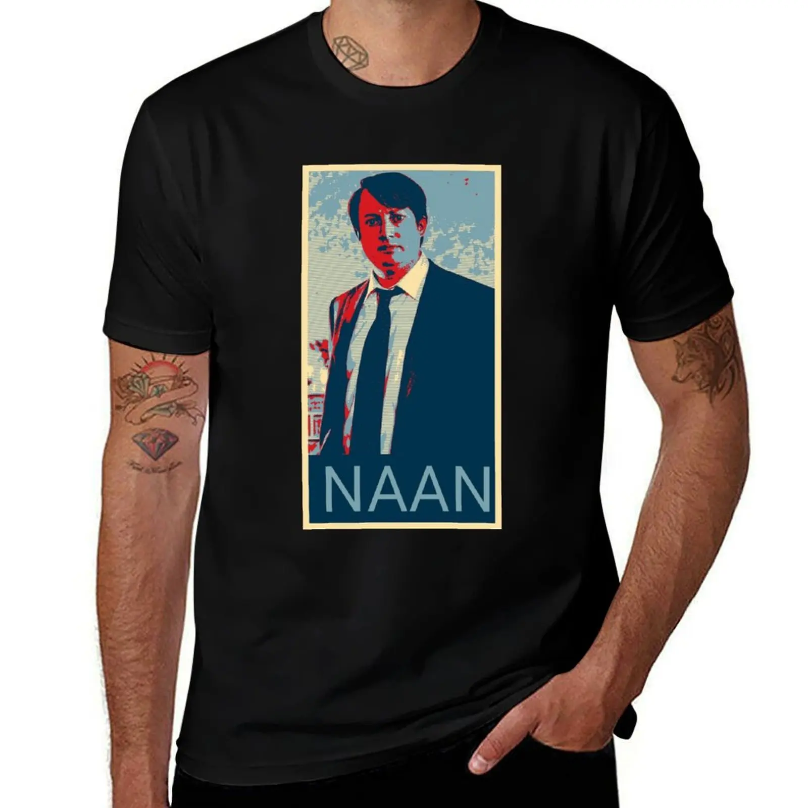 

Peep Show Mark Four Naan Poster Poster T-Shirt baggy shirts basketball graphic tees cotton man t-shirts compression shirt men