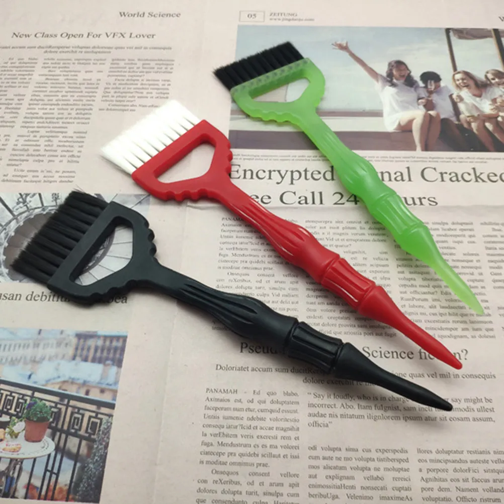 

Набор из 2 расчесок для окрашивания волос: стильные, практичные, профессионального качества, прочные, легко моются, быстросохнущие, с устойчивой ручкой и заостренным концом для точного разделения прядей