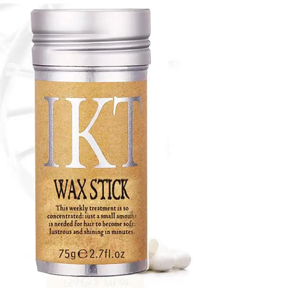 Professionele Haarwax Stick Voor Pruik Vrouwen Mannen Niet-Vettige Reparatie Glad Los Gebroken Haar Artefact Styling Gel Cream