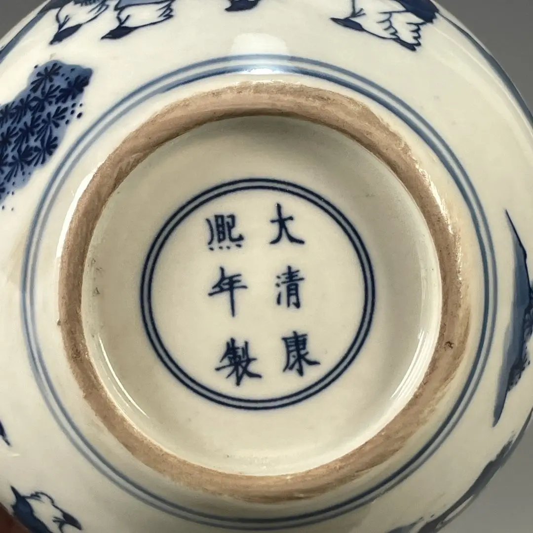 Wenwan Porcelain Wealth Attracting Cylinder, Hand Painted Underglaze Blue Children Play Pattern Ceramic Fortune Storage Jar