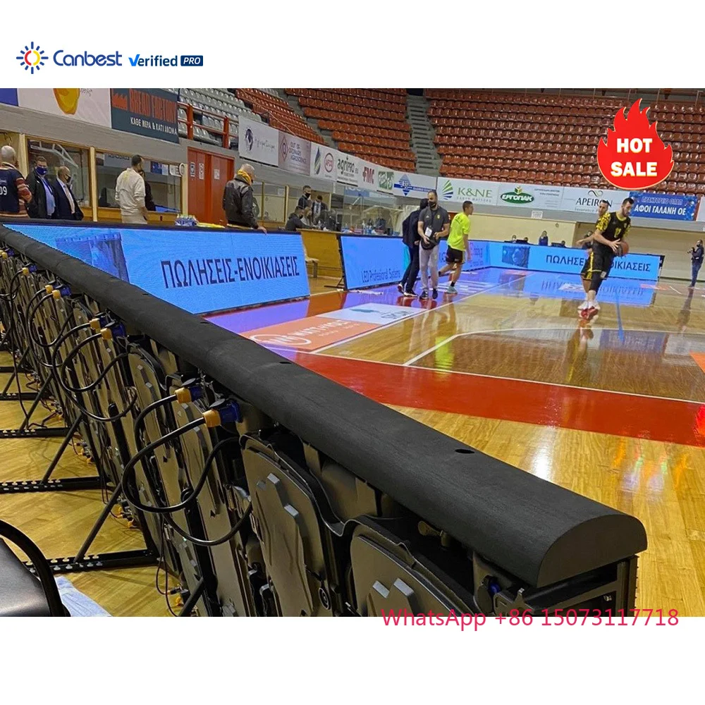 

P10 Led Display on the Edge of the Football Field Pitch Outdoor Score Board Led Advertising Screen Led Screen Panel for Stadium