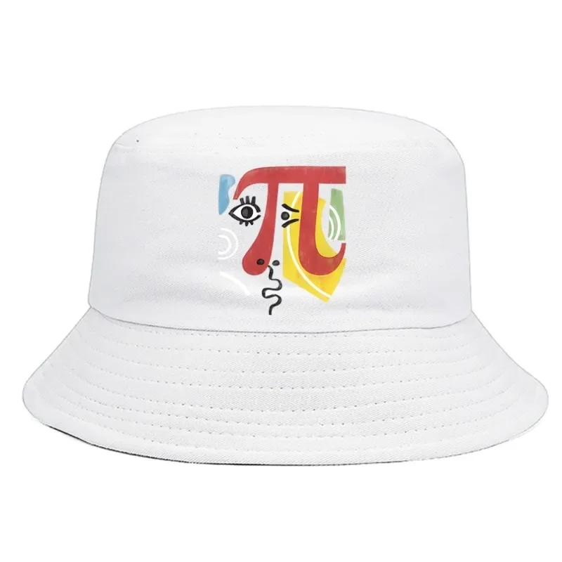 PiCasso Pi Symbol Bucket Hat Summer Daily Casual Foldable Bucket Hat Man Women Unisex Outdoor Sunscreen Fishing Hunting Cap