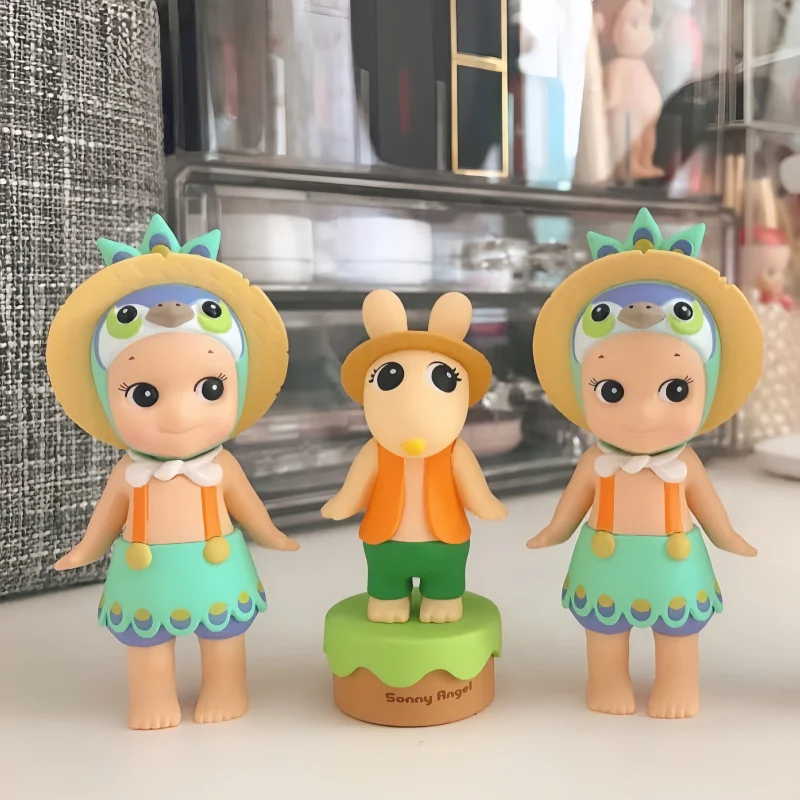

2025 New Hot Genuine Sonny Angel H Family Series Blind Boxes Cute High Quality Handmade Desktop Mini Model Birthday Kid Gift