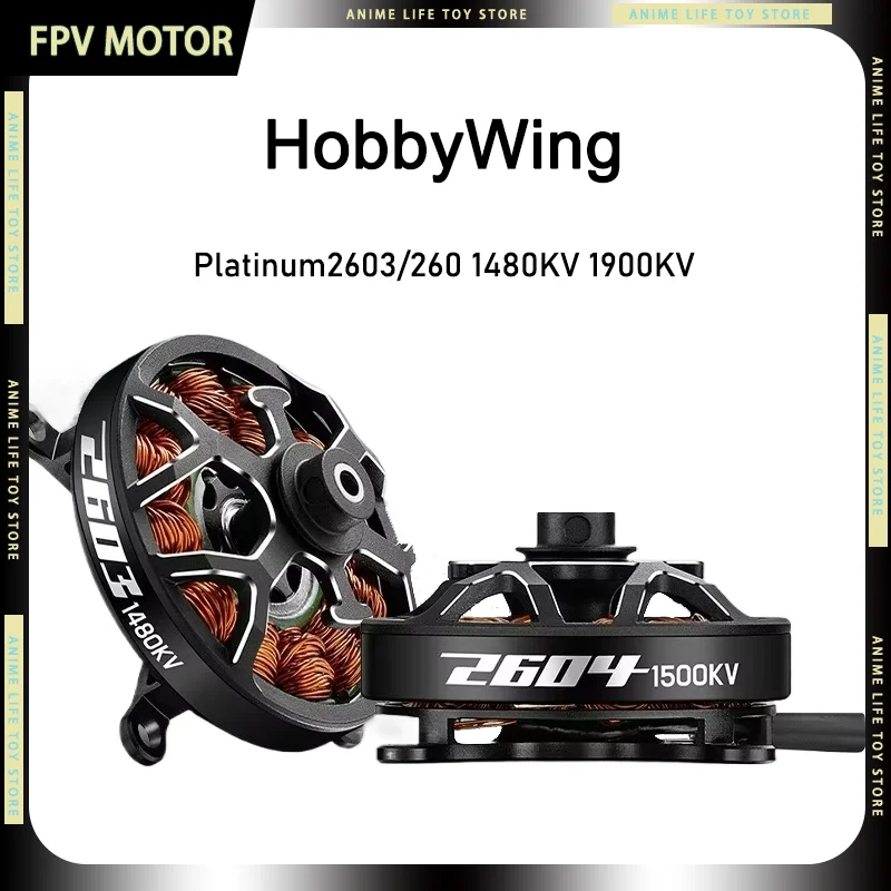 

HobbyWing Platinum 2603/2604 1480KV 1900KV 2-3SLipo F3P для ESC 18A V5F3P, мотор для гоночных дронов, DIY FPV дрон, подарки для детей
