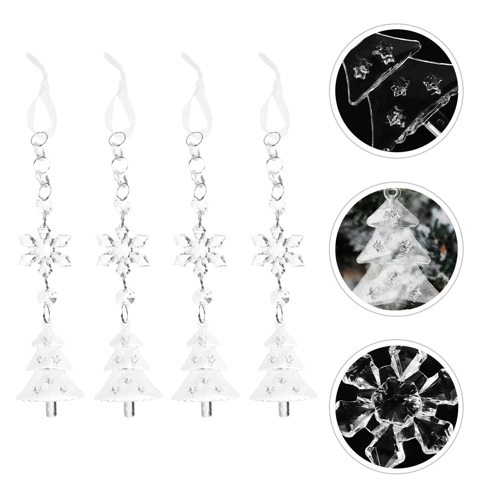 

Snowflake Hanging Parts Decorations Ornaments from Ceiling Decors Celebration Christmas