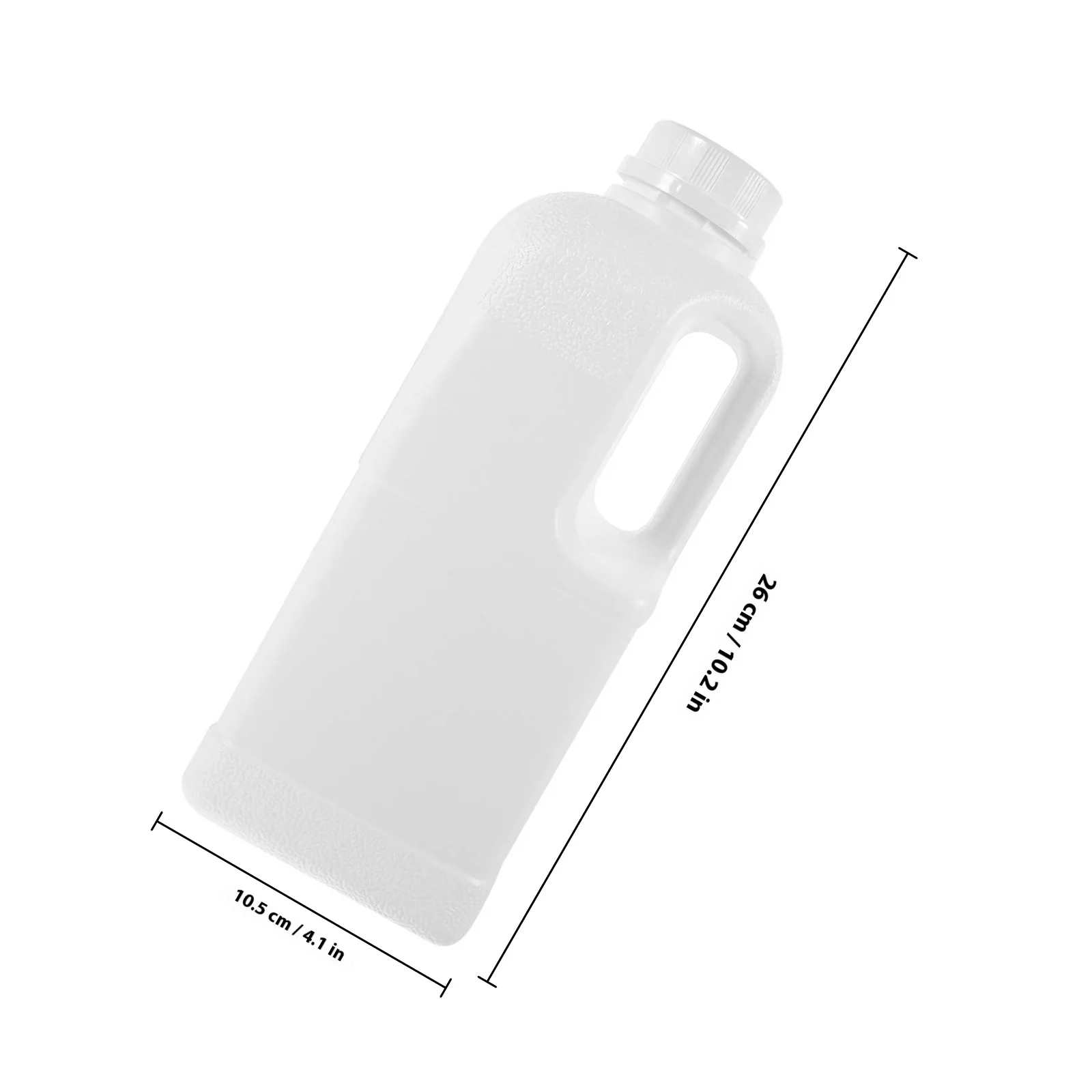 3 vasetti di plastica per alimenti, grande capacità, sigillante, per conservare l'acqua, a prova di perdite, per uso domestico, tè al latte, caffetteria, bar