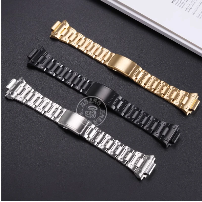 GX-56 mod kit  For Casio G-Shock large block GX-56BB GXW-56 Stainless steel bezel case watch strap Giant G metal watchband Men