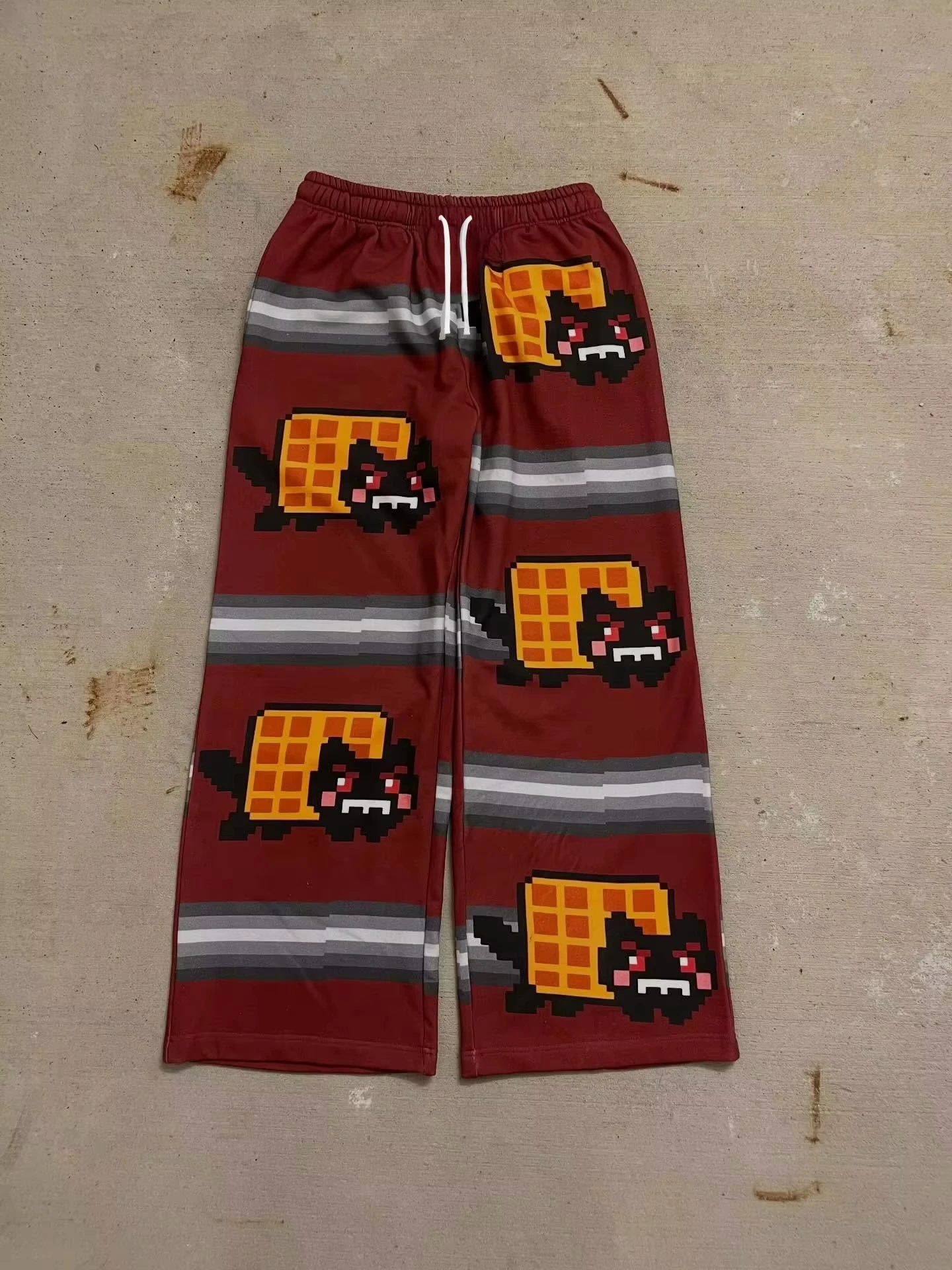 2026 Summer Hip Hop Nyan Cat S - Street Fashion Baggy review and price