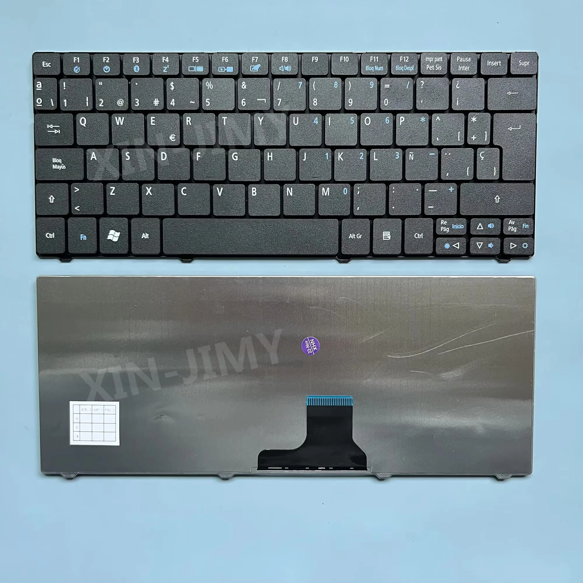 Teclado español XIN para Acer ZA3 ONE 751 ONE 721 1810 1830T A0721 1551 P1VE6 AO722 AO752 1810TZ 1830 1820P Teclado de ordenador portátil SP