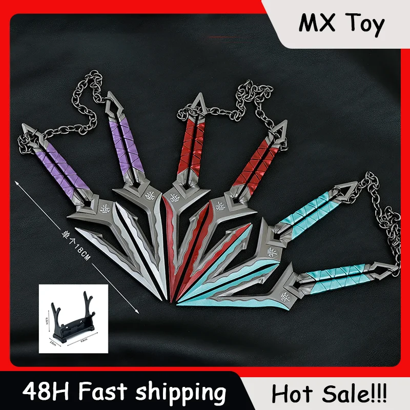 

18cm Blackwave Blade Valorant Game Model All Metal Crafts Knife Toy Sword Ornaments Boys Gifts Collections