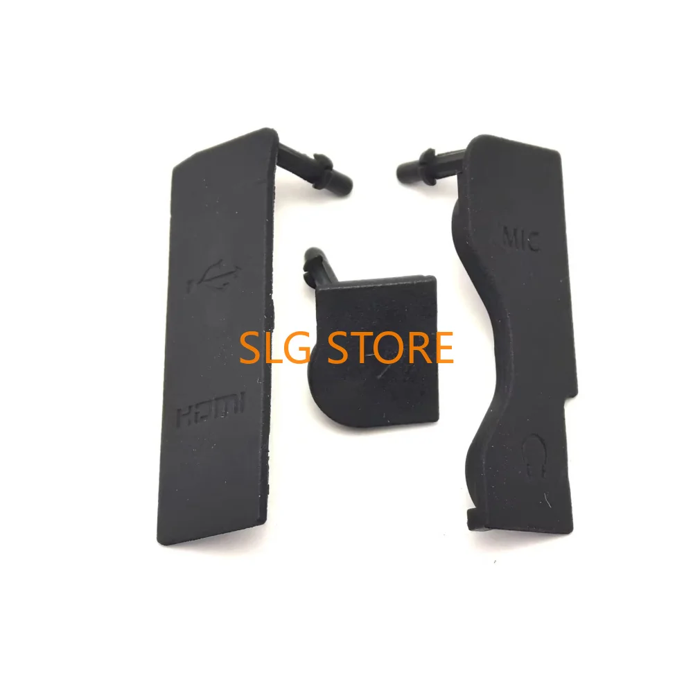 

New For Canon EOS R5 USB Hdmi Mic Interface Rubber CoverLeather Skin Door Cap Digital Camera Part