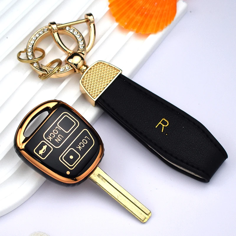 غطاء علبة مفاتيح السيارة لسيارات لكزس ES GS LS IS RX SC LX RX400h ES330 RX330 GS300 GS430 لتويوتا لاند كروزر FJ كروزر