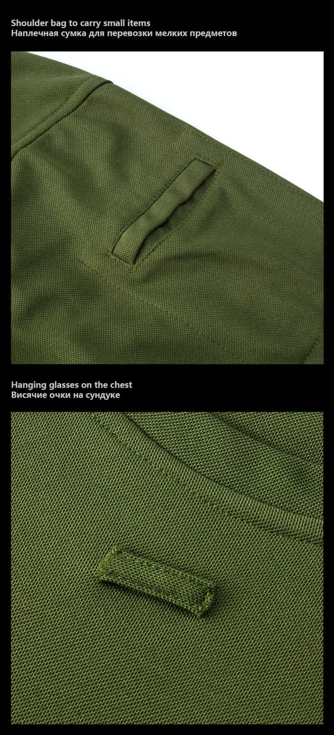 Herren Softair Militär-Revershemd Army Combat Cargo Taktischer Langarm-Atmungsaktiver Pullover Wandern Camping Klettern Sweatshirt – Detail 7