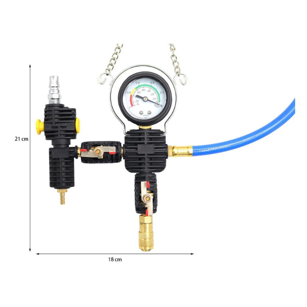 Universal Radiator Pressure Tester Vacuum Type Cooling System Test Detector Set