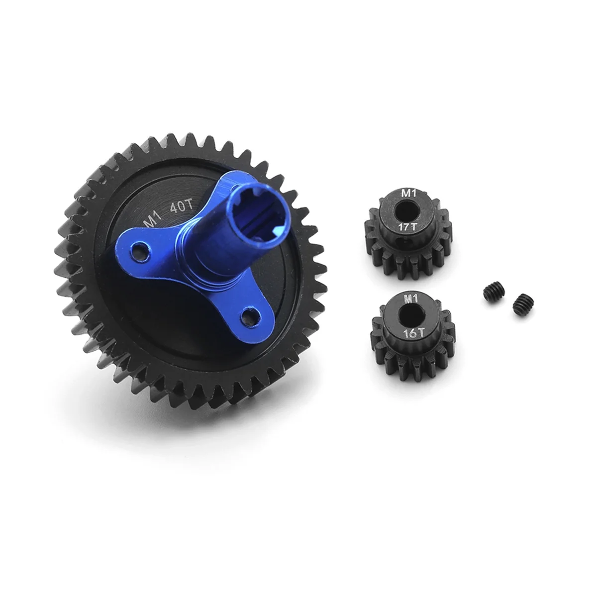 RC Car Clutch Up Straight Shaft Kit for 1/10 Arrma Granite Senton Vorteks Big Rock 3S/Kraton Outcast 4S M1 40T+16+17T