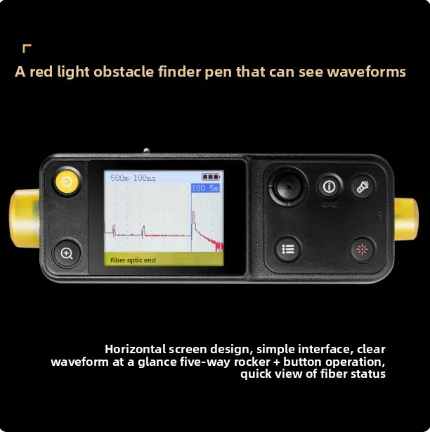 FWV-100-V10 red optical fiber obstacle finding pen 20KM optical fiber breakpoint fault 10mw red light otdr fault detector