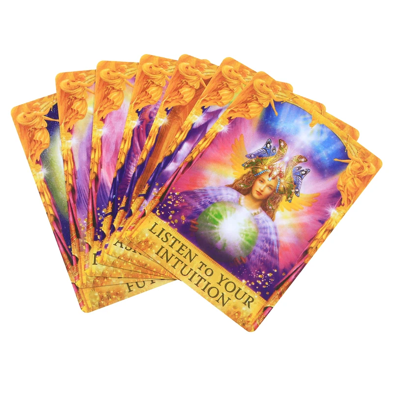 Cartas de oráculo de respuesta de Ángel, juego de mesa de fiesta de ocio de alta calidad, adivinación, trabajo, vida, Prophecy, baraja de Tarot