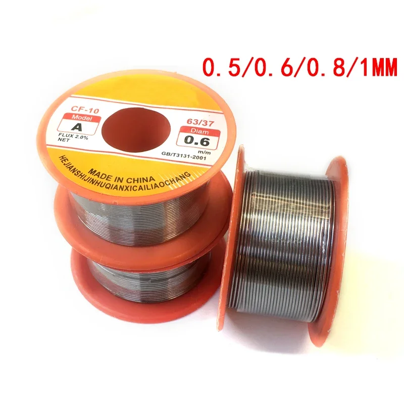 Rosin core small roll soldering wire 0.8 tin wire soldering iron matching 50g