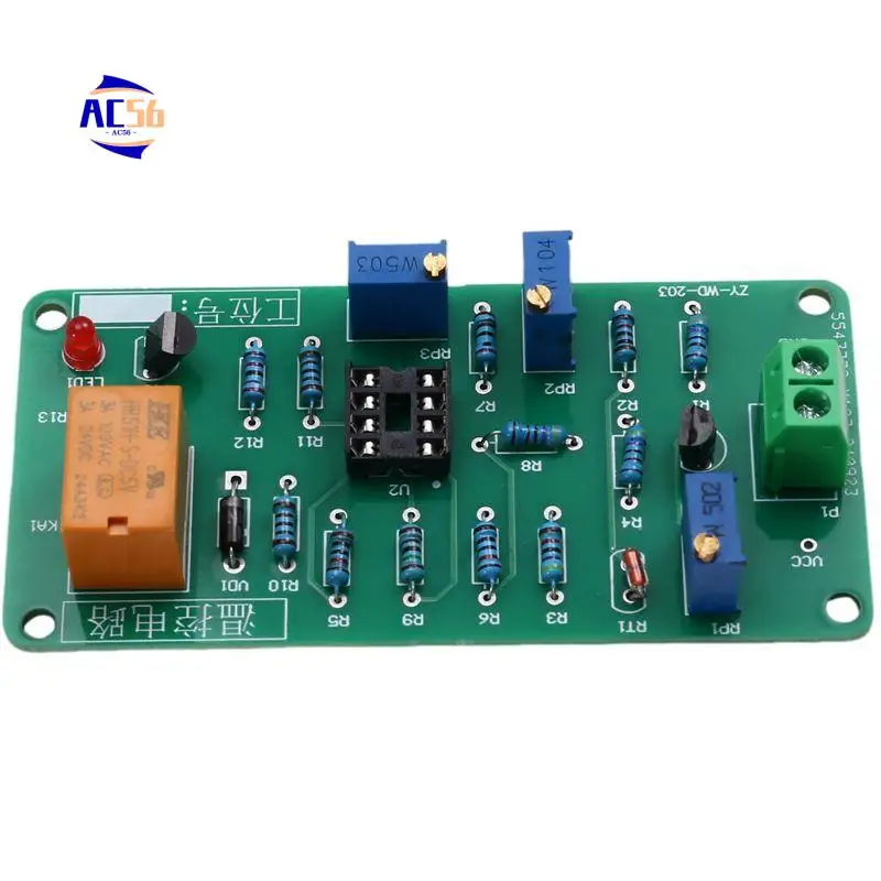 

AC56-Комплект печатной платы контроллера температуры, электронная установка и отладка, сварка, практические обучающие детали своими руками